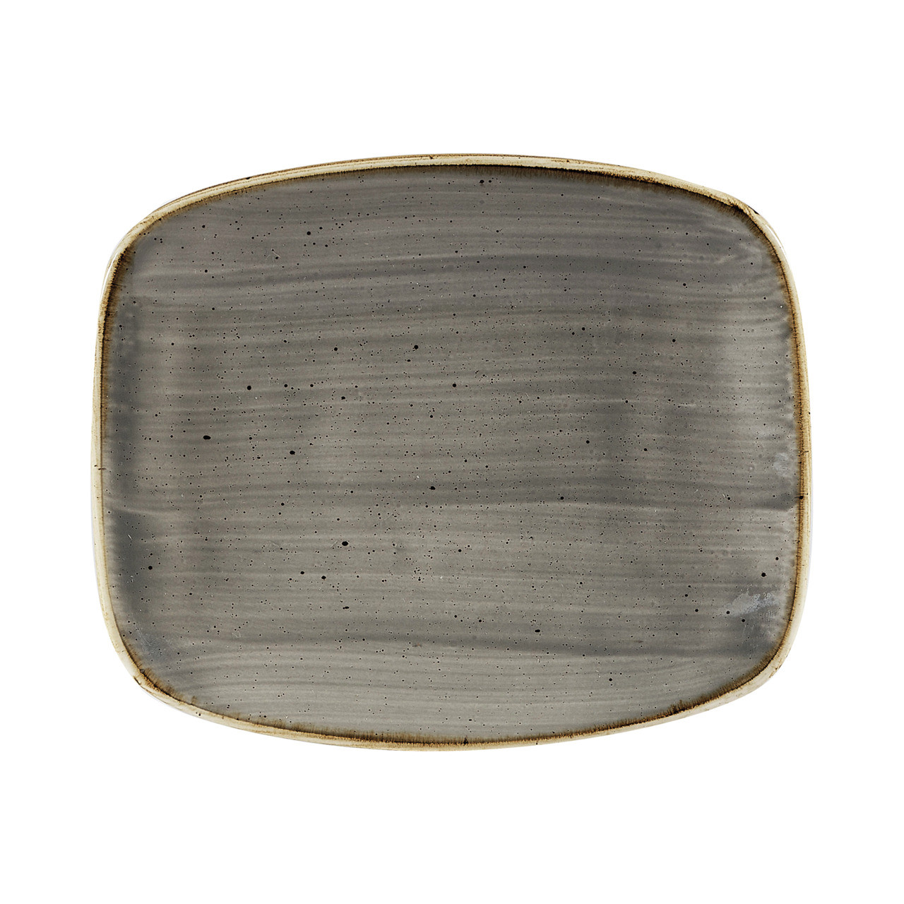 Stonecast, Teller Chefs rechteckig 300 x 199 mm Peppercorn Grey